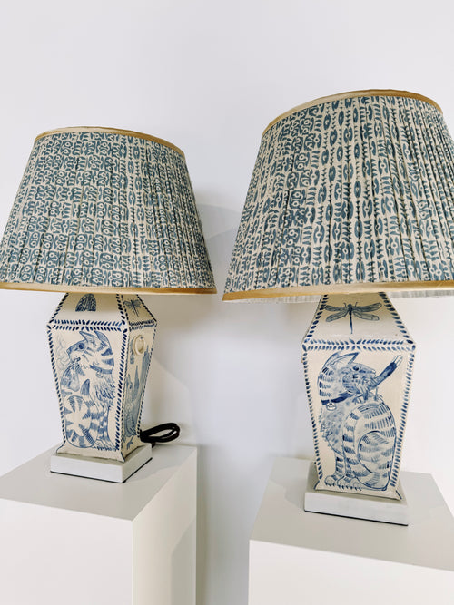 The Hand-Painted Lamp