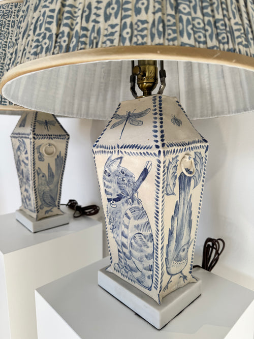 The Hand-Painted Lamp