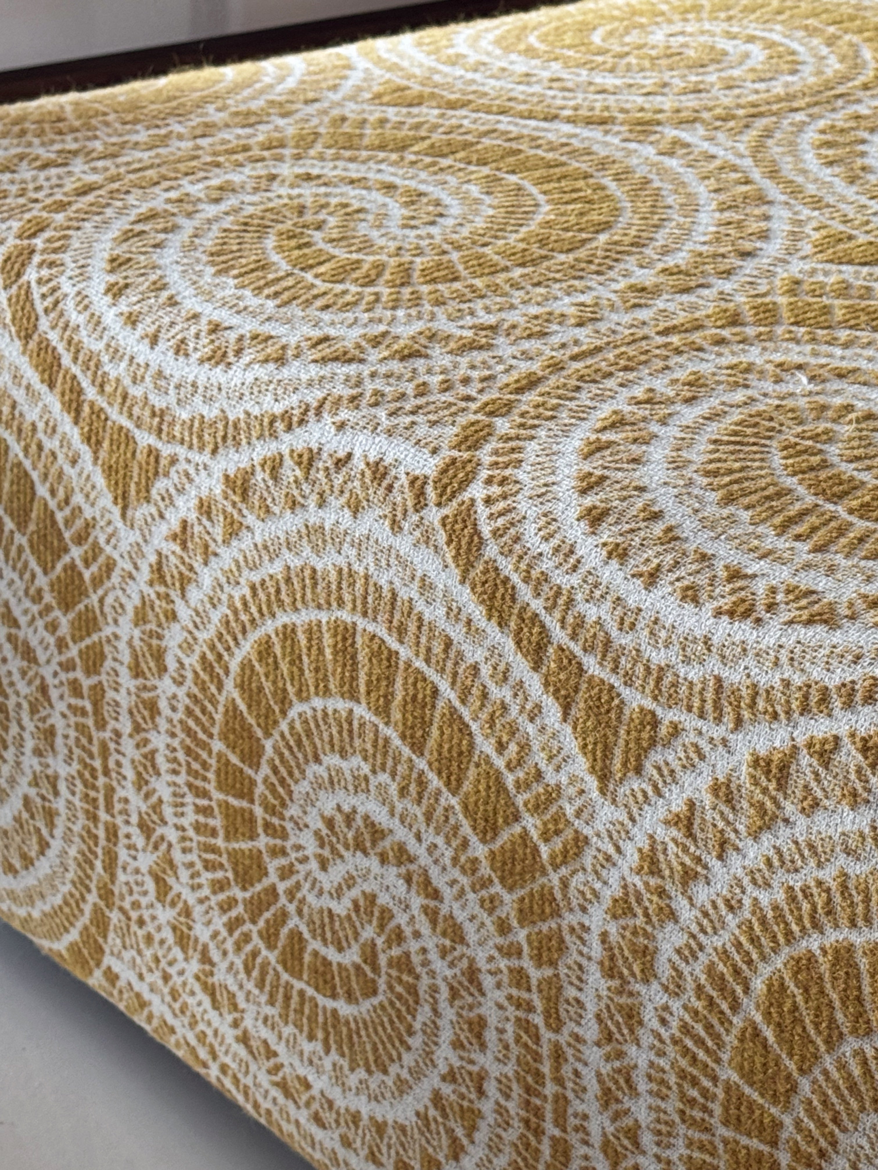 The Forsyth Ottoman in BDDW Fabric