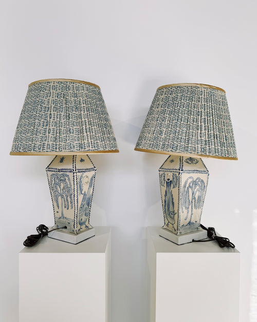 The Hand-Painted Lamp