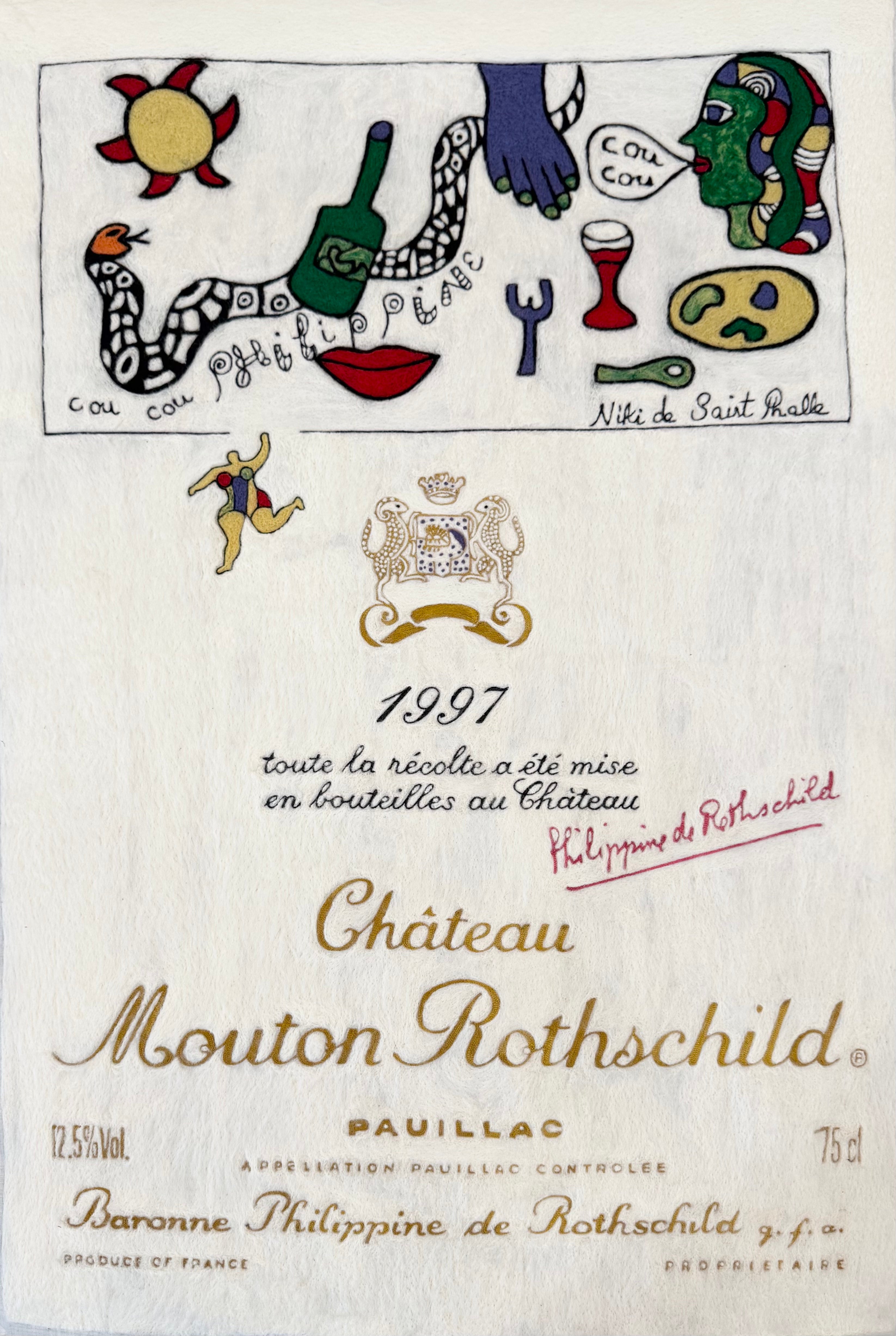 Château Mouton Rothschild Vintage Label | Niki de Saint Phalle