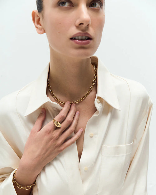 The Large Mariner Link Necklace