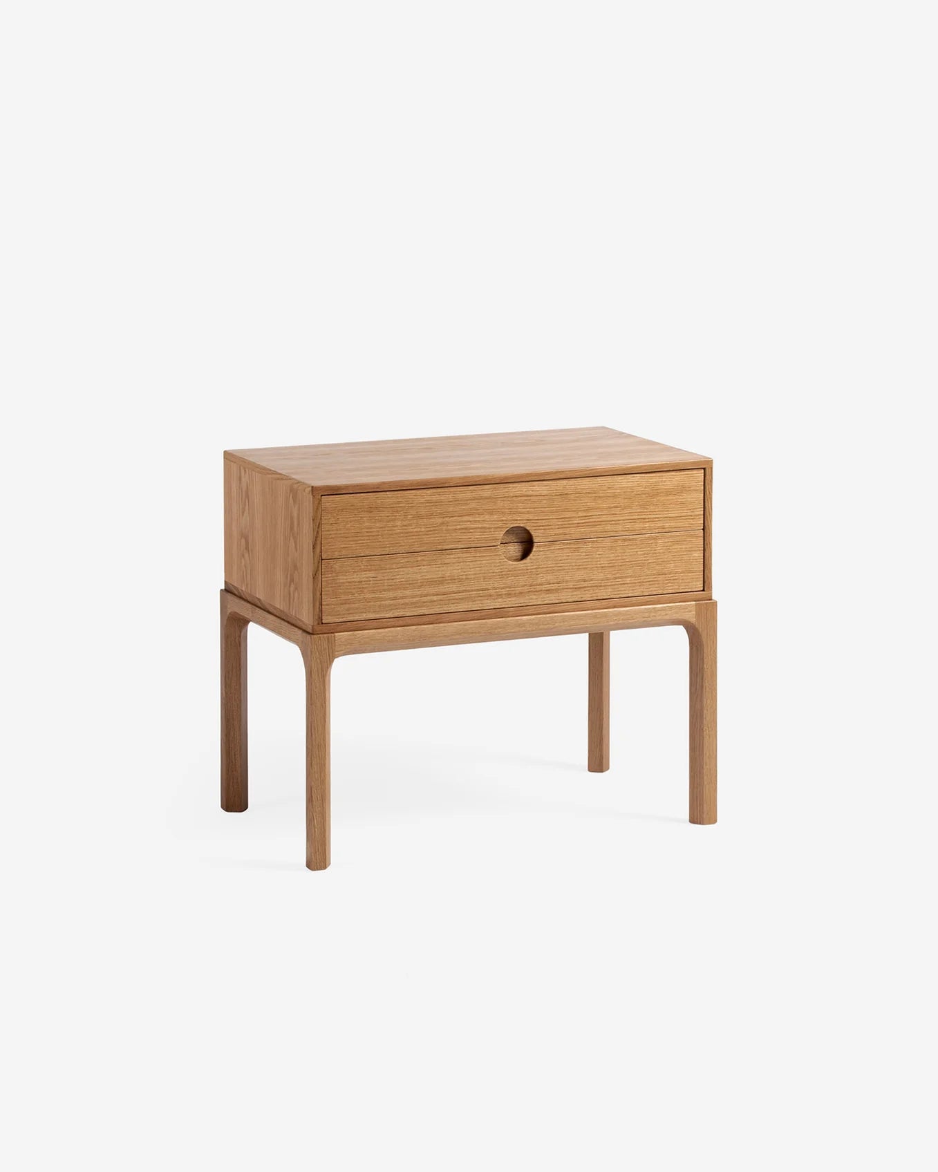 Entre Bedside Table | Oak