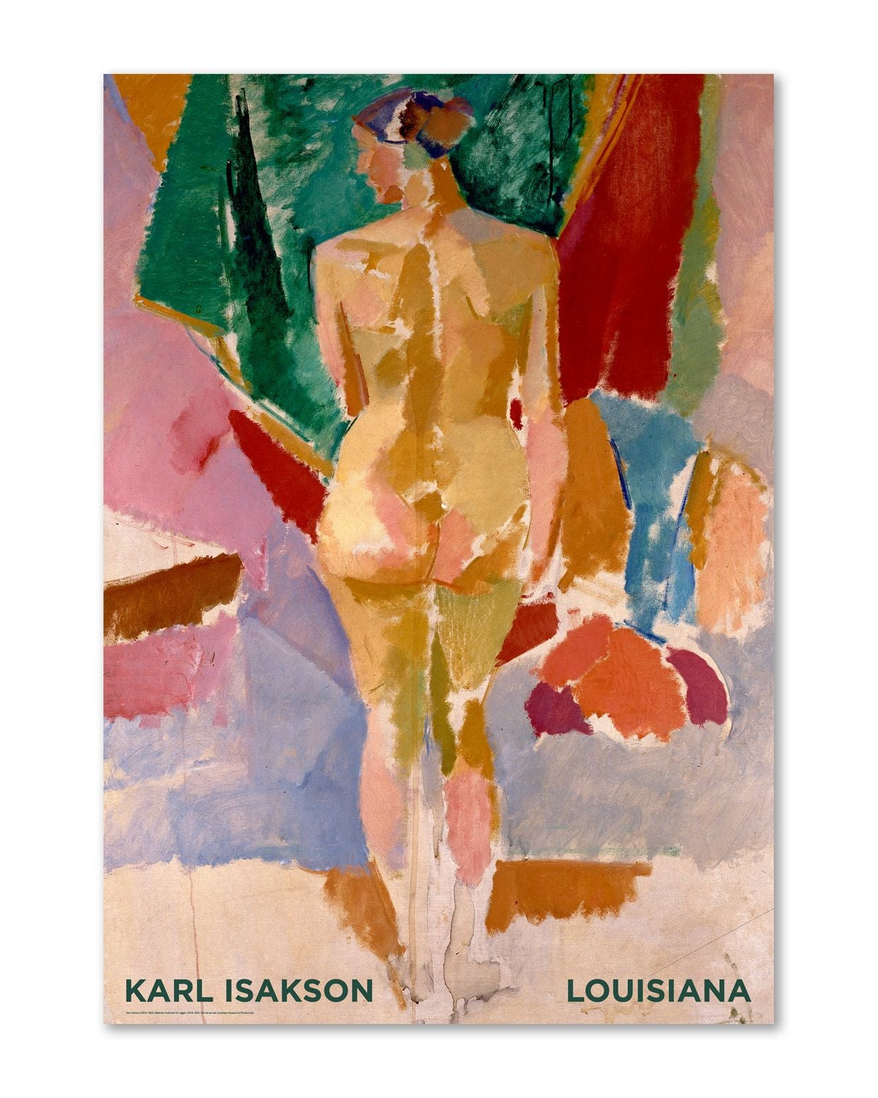 Karl Isakson - Model Seen from Back (1918-20)
