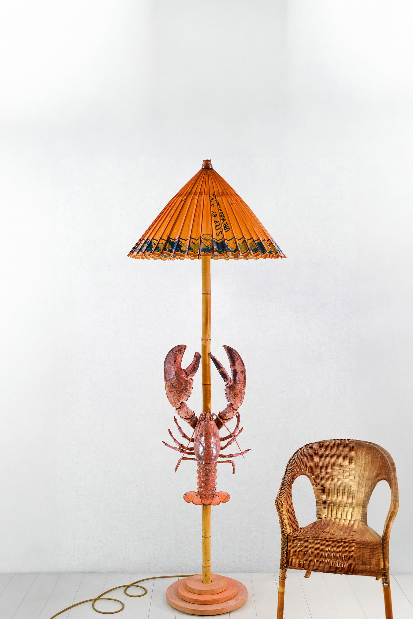 One of a Kind Jumbo Lobster Lamp, 2022