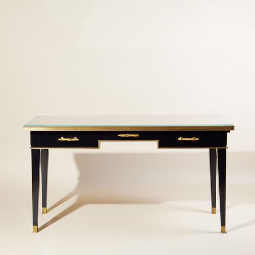 Firenze Desk - Black Lacquer