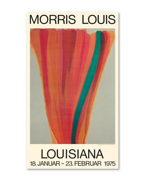 国内未入荷 Morris Louis Louisiana 1975 Poster Morris Louis - Louisiana (1975) – FORSYTH