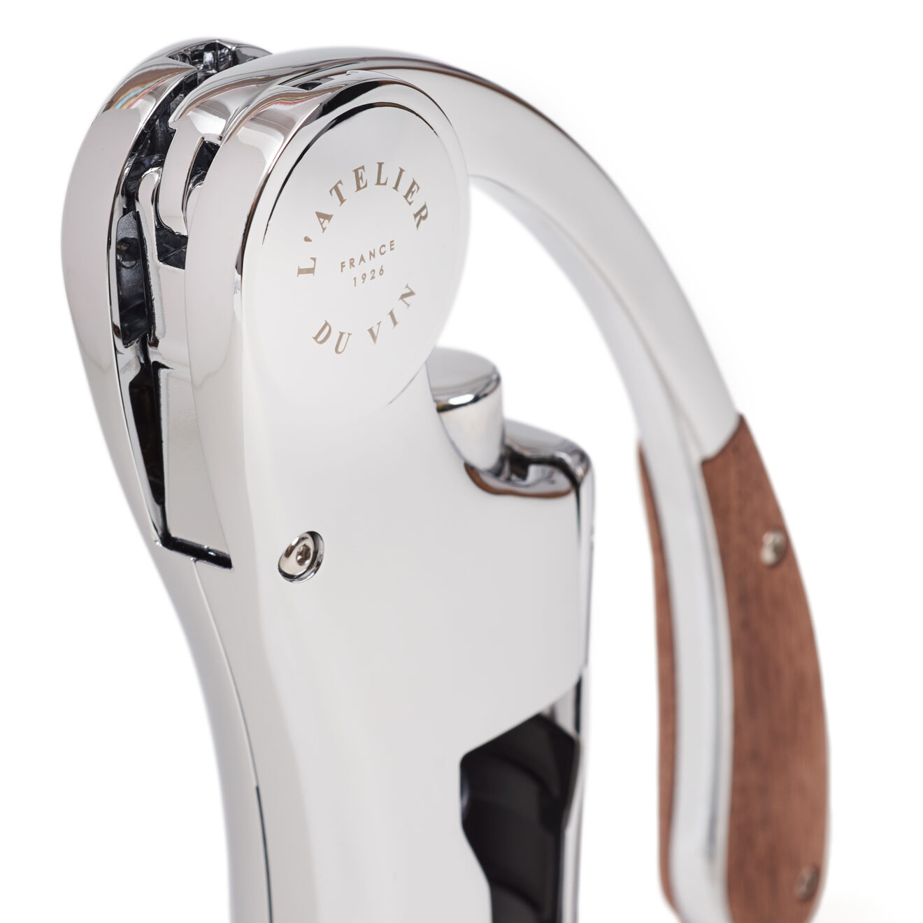 Oeno Motion Corkscrew - Silver & Wood