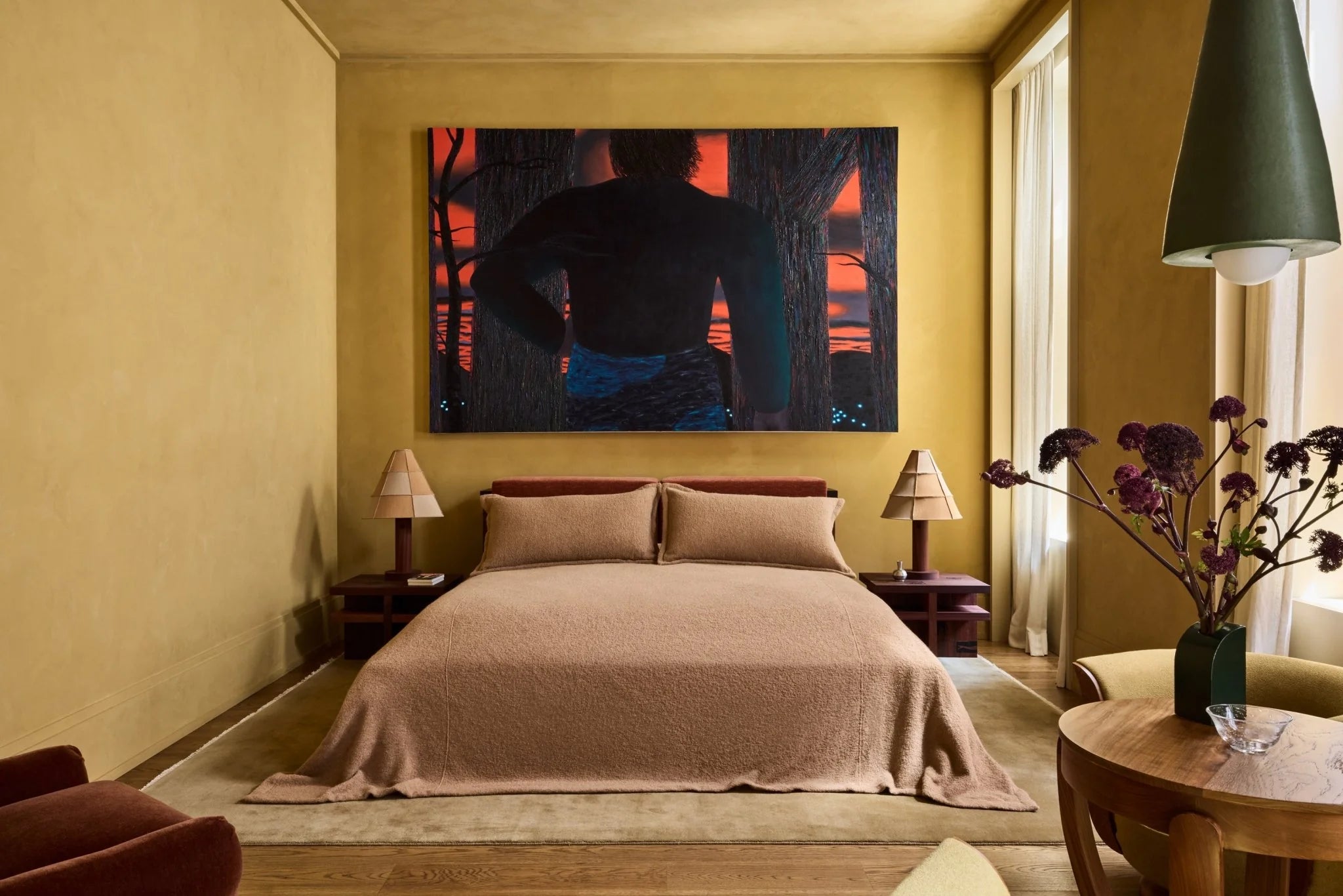 The Bouclé Bedcover, Camel