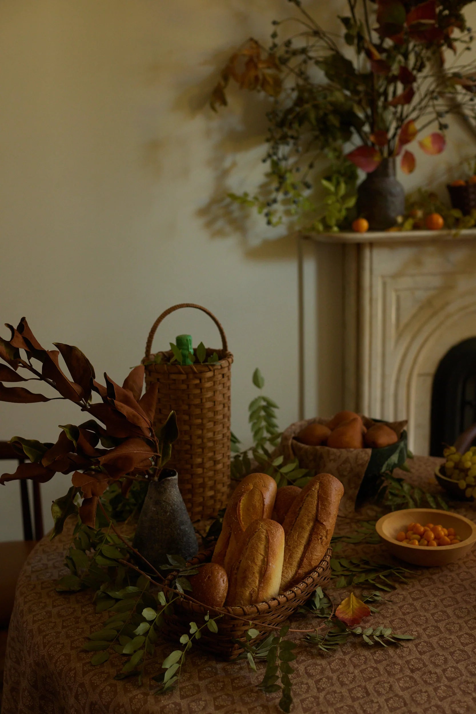 The Herringbone Bread Basket