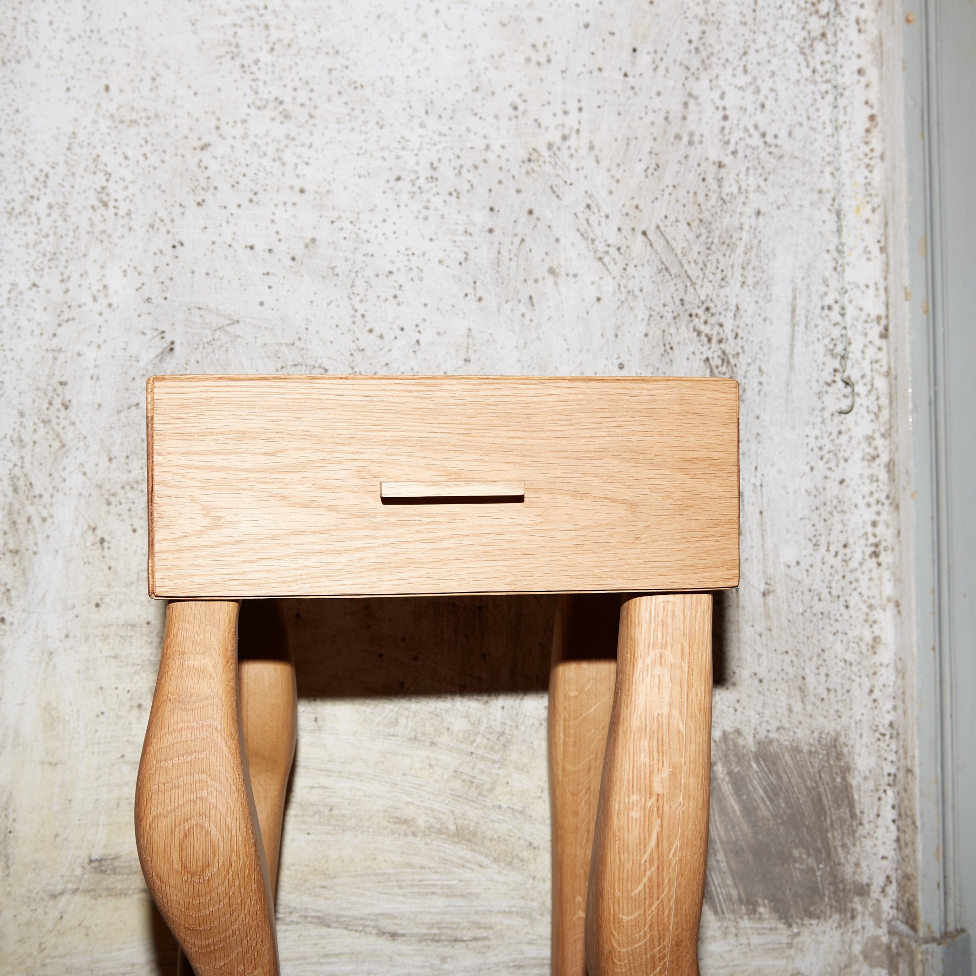 Foot Side Table in Oak