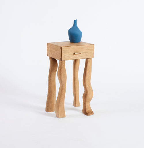 Foot Side Table in Oak