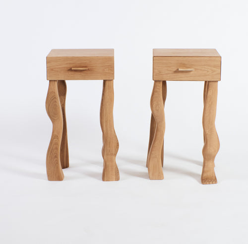 Foot Side Table in Oak