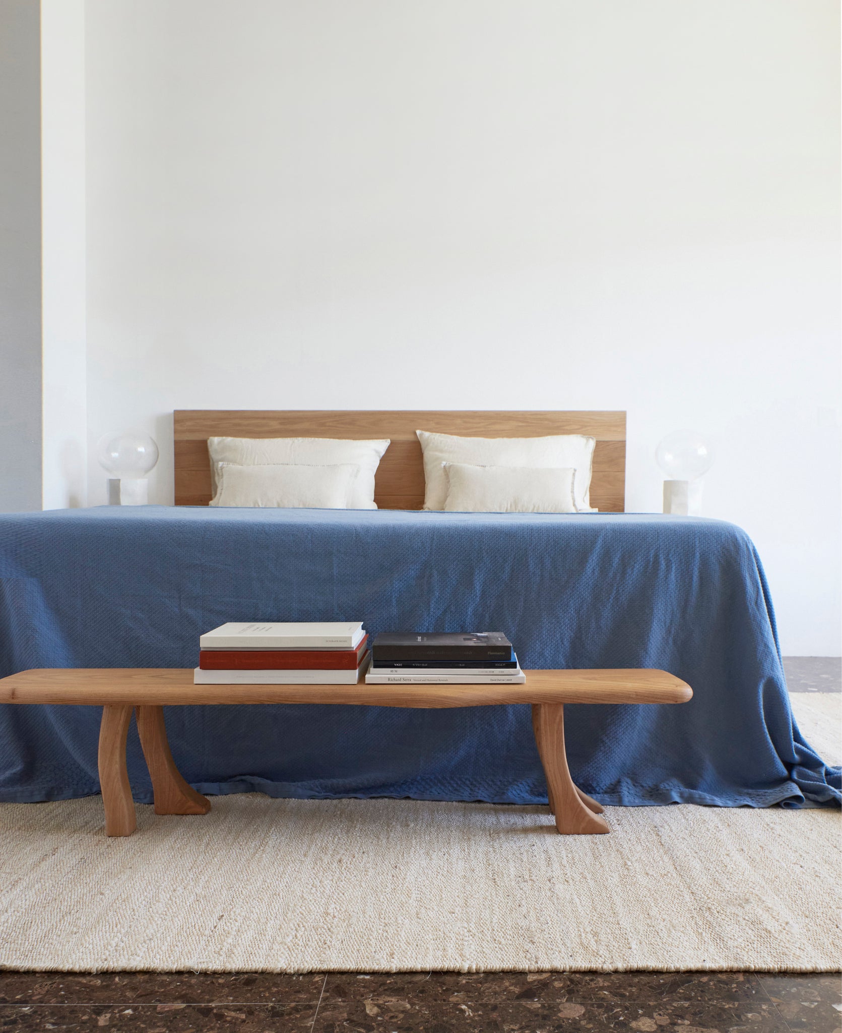 Foot Bench in Oak