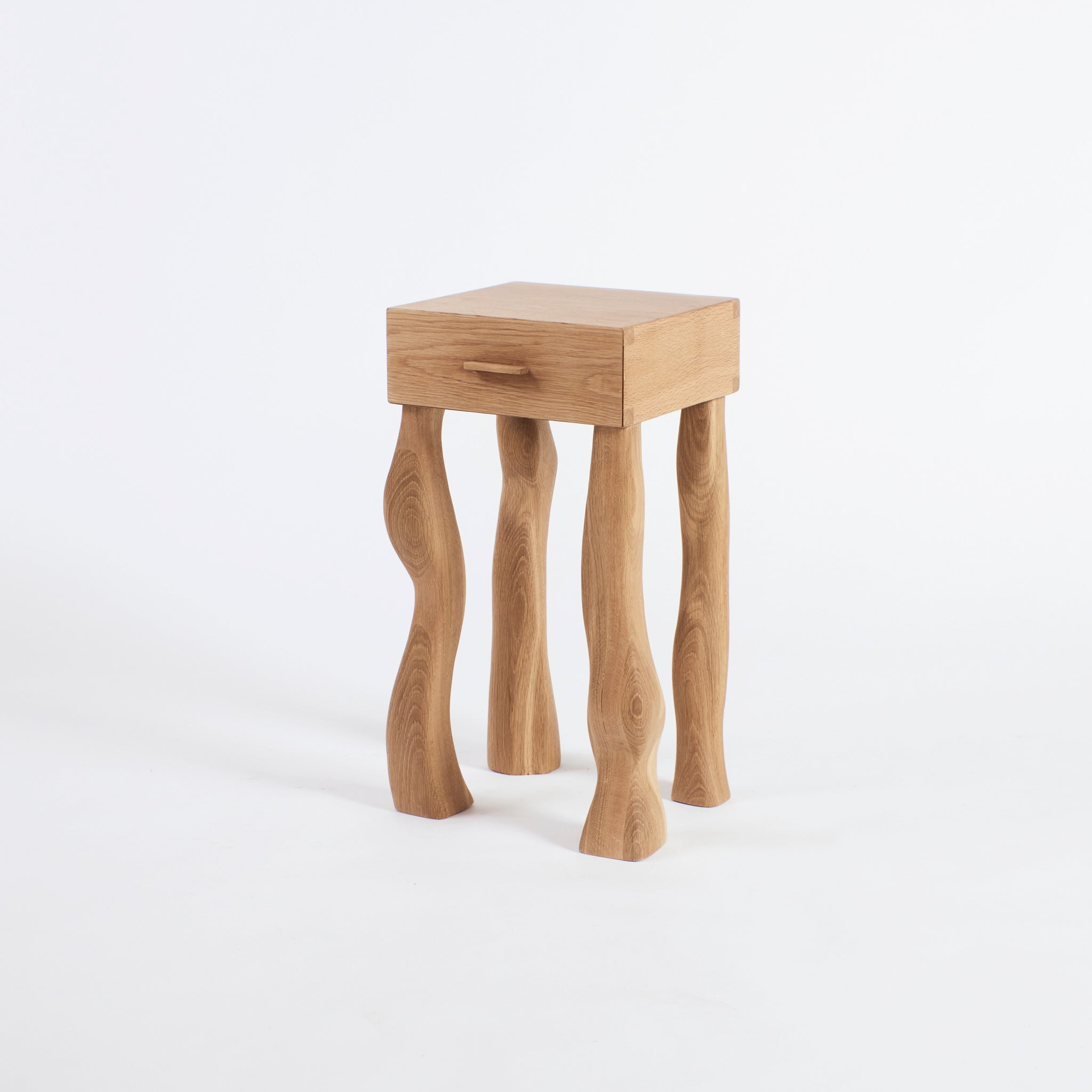 Foot Side Table in Oak