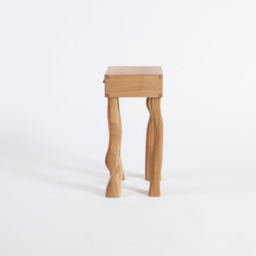 Foot Side Table in Oak