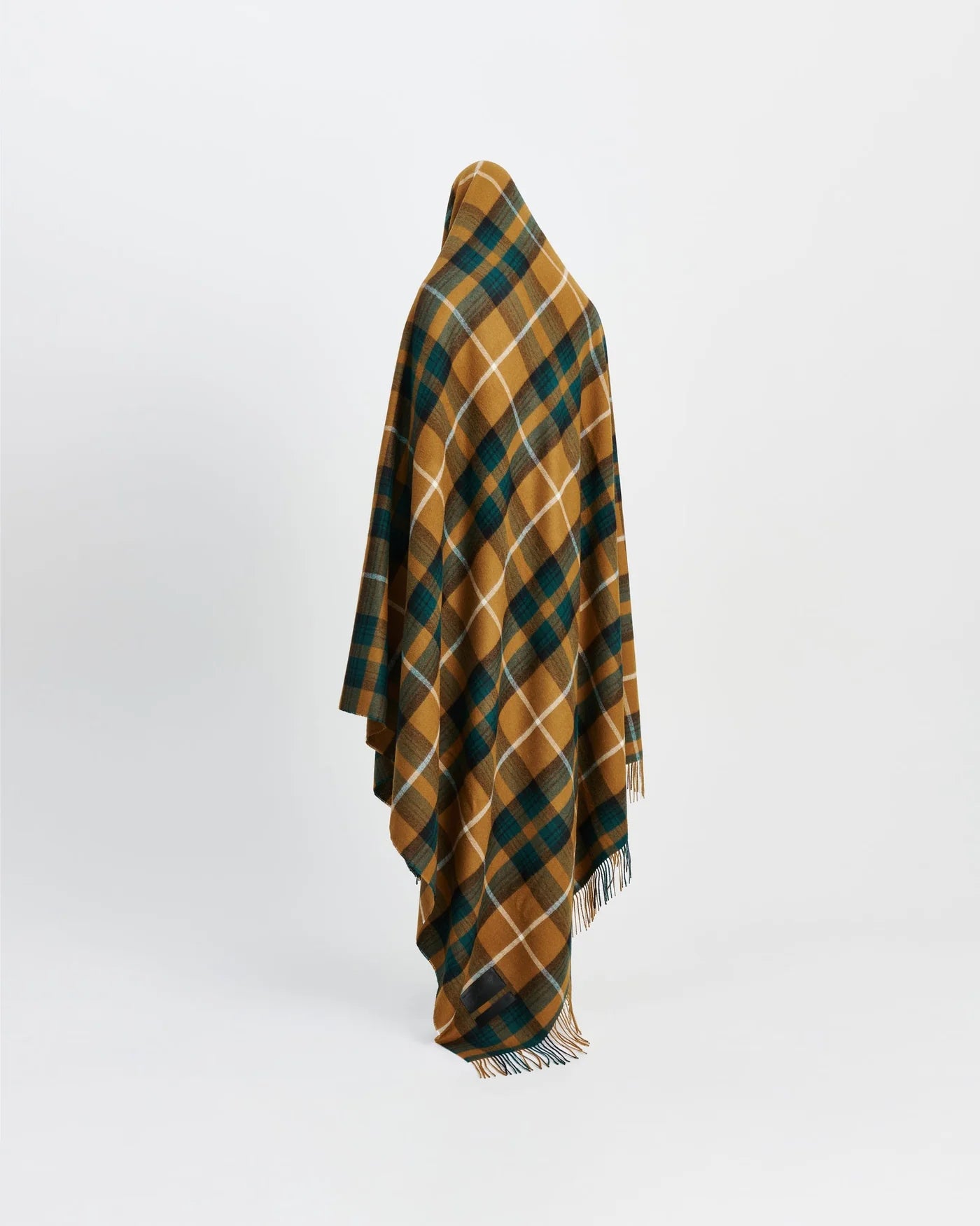 Queen Blanket, Camel Tartan