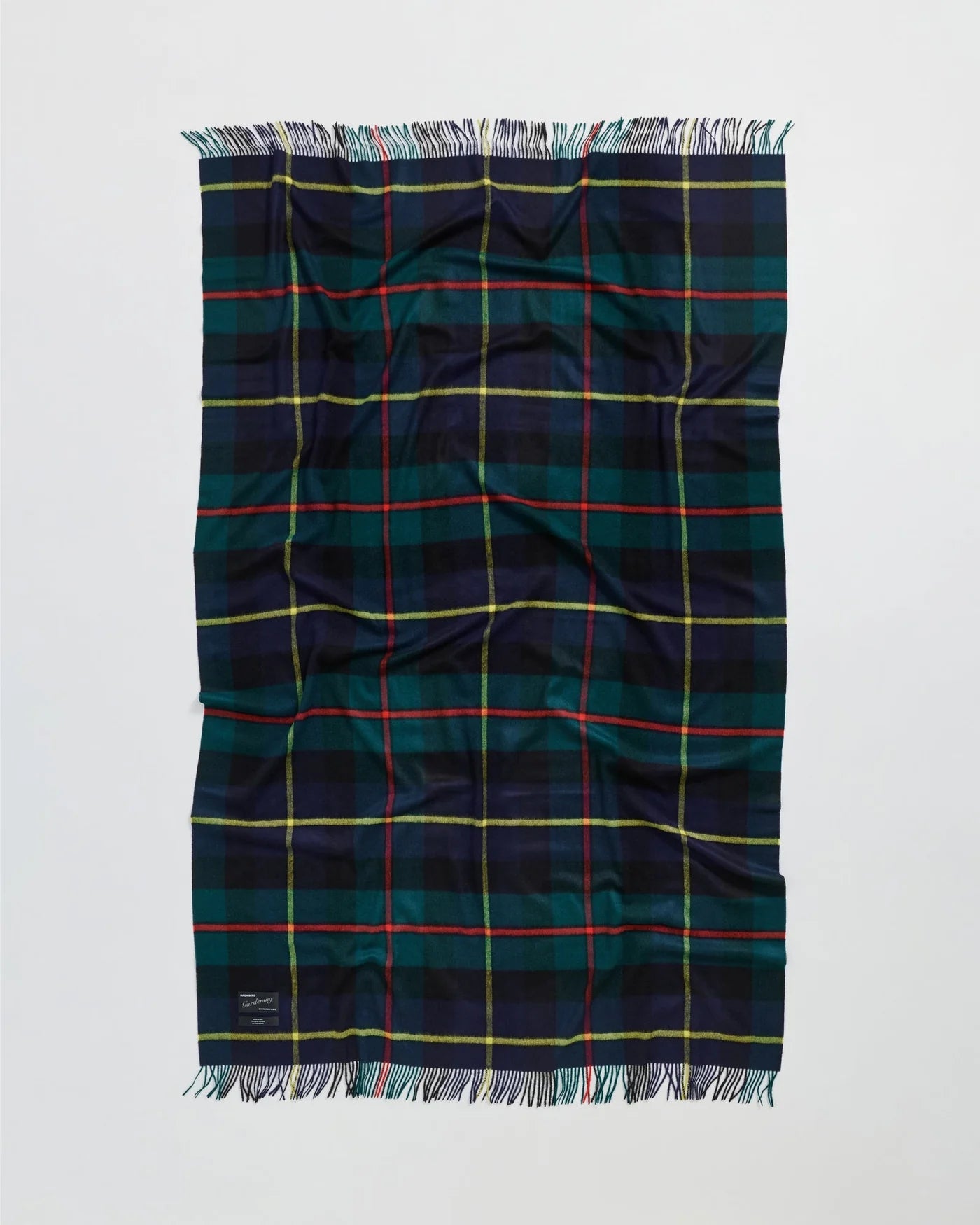 Queen Blanket, Scottish Green Tartan