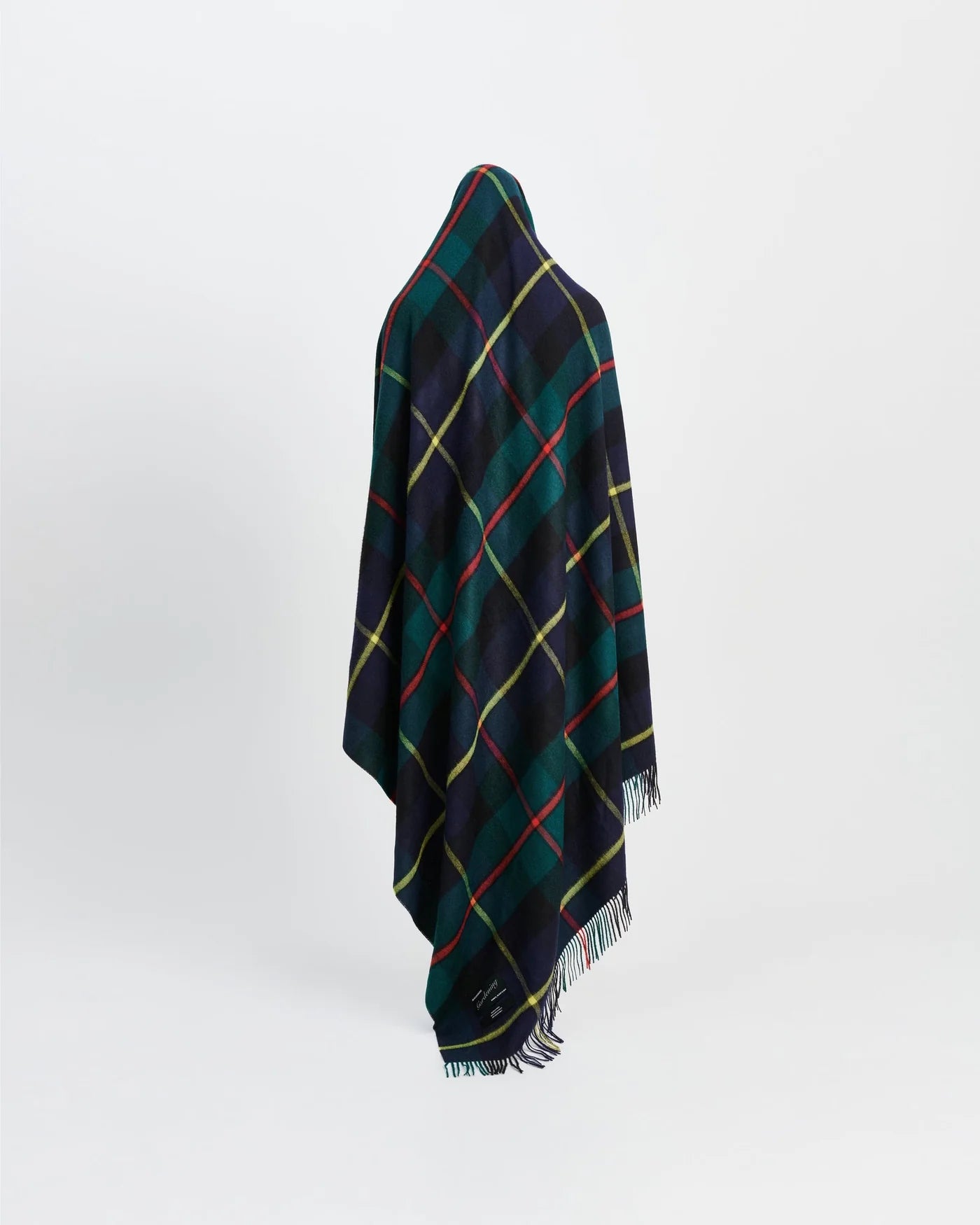 Queen Blanket, Scottish Green Tartan