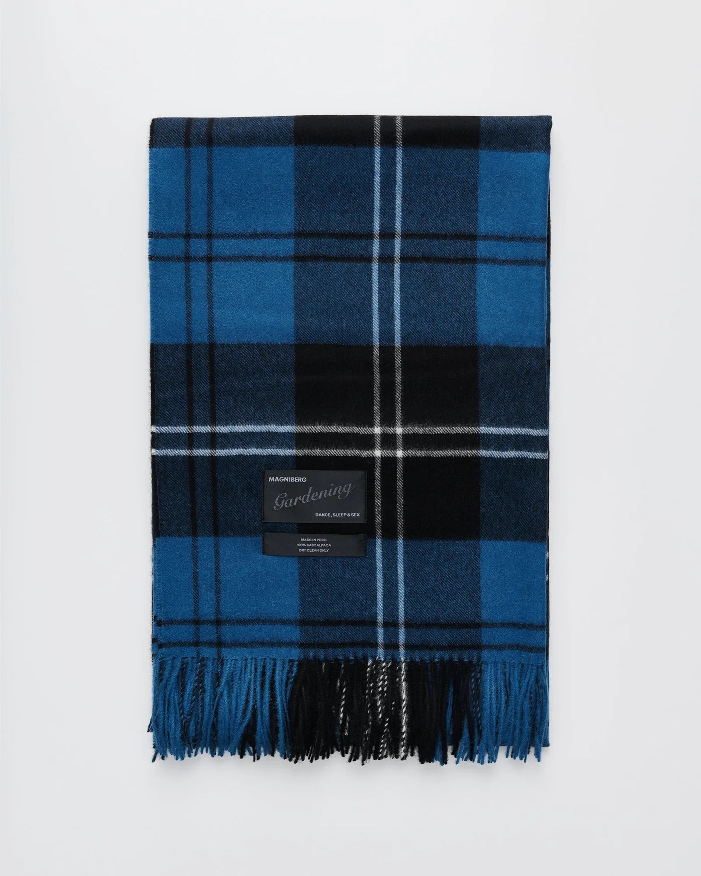Queen Blanket, Volvo Blue Tartan