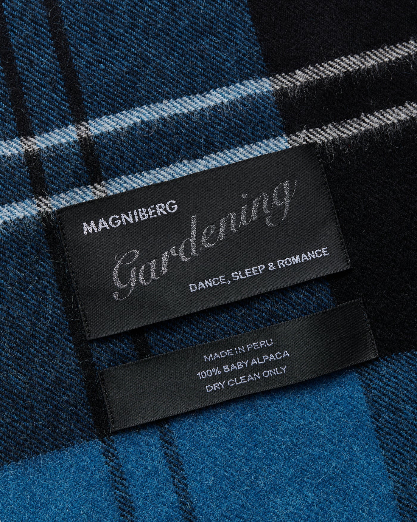 Queen Blanket, Volvo Blue Tartan