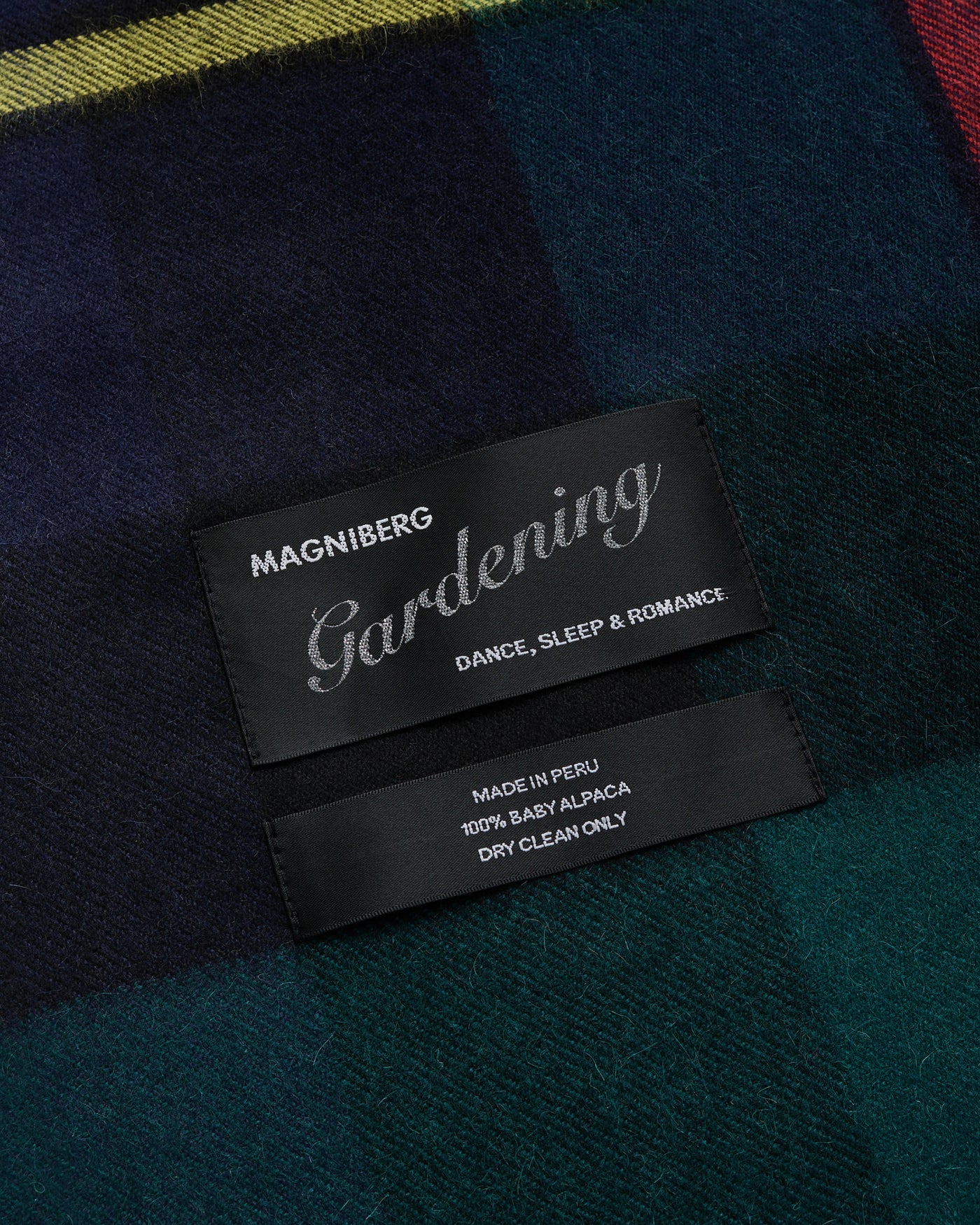 Queen Blanket, Scottish Green Tartan