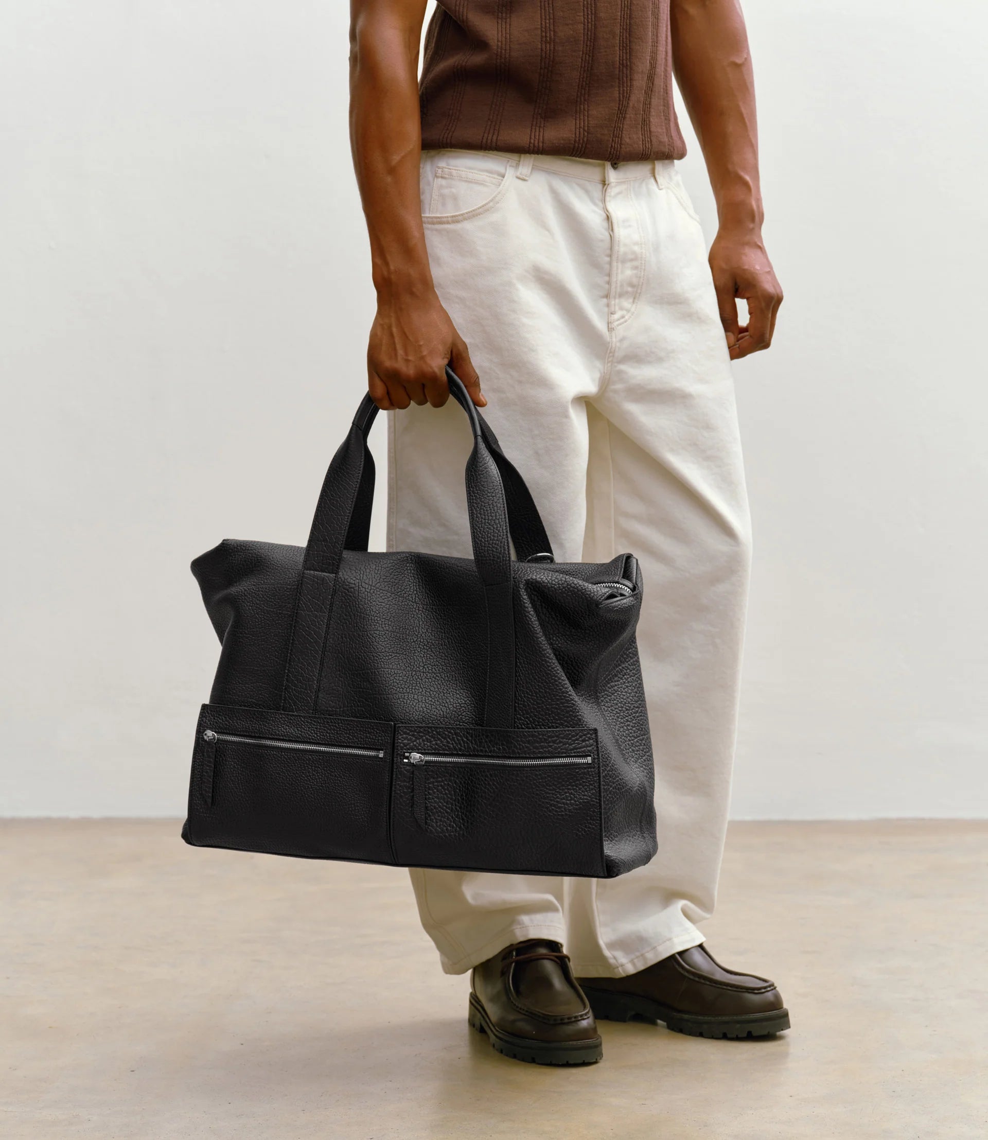 Racer 53 in Black Full Grain