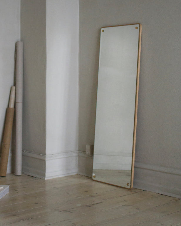 RM-1 Rectangular Mirror | Natural Oak | Large