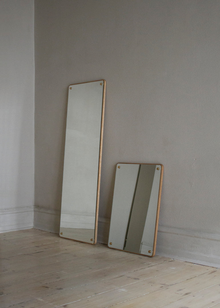 RM-1 Rectangular Mirror | Natural Oak | Small