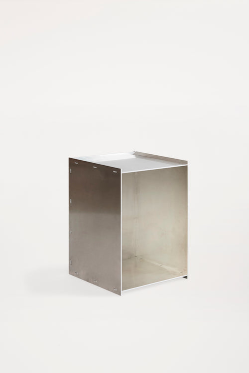 Rivet Box Table | Aluminum