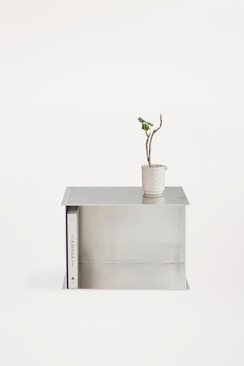 Rivet Box Table | Aluminum