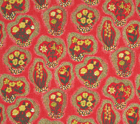 The Forsyth Mushroom Pouf in Josef Frank for Svenskt Tenn Catleya
