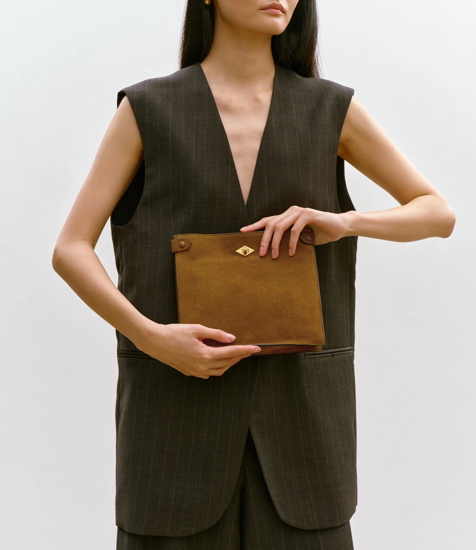 Stowaway Crossbody in Suede Marrakech