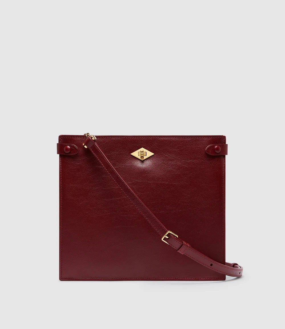 Stowaway Crossbody in Elvis Dark Cherry