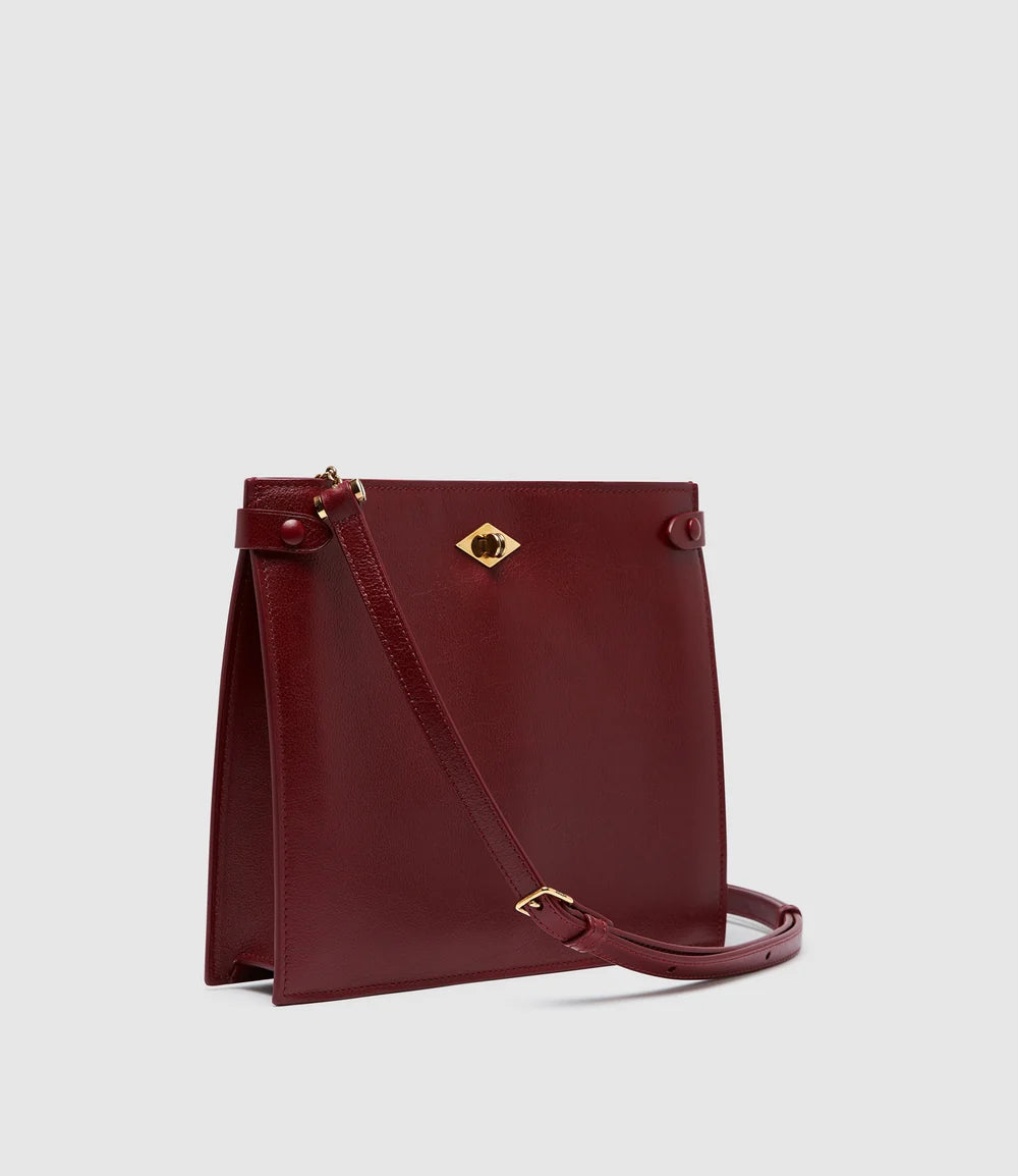 Stowaway Crossbody in Elvis Dark Cherry