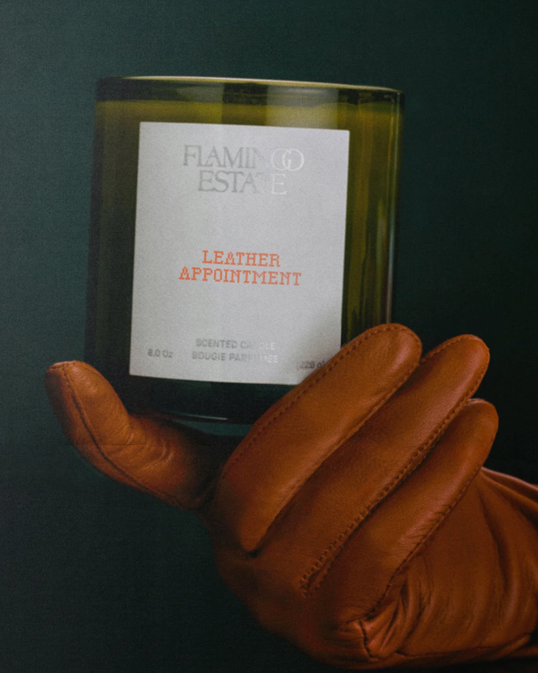 Leather Appointment Candle - FORSYTH