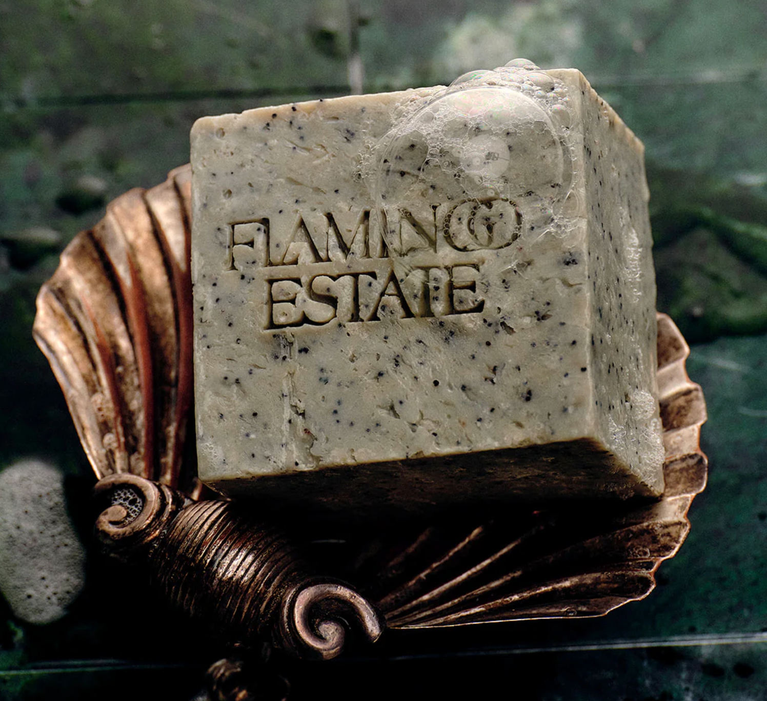 Exfoliating Peppermint Soap Brick