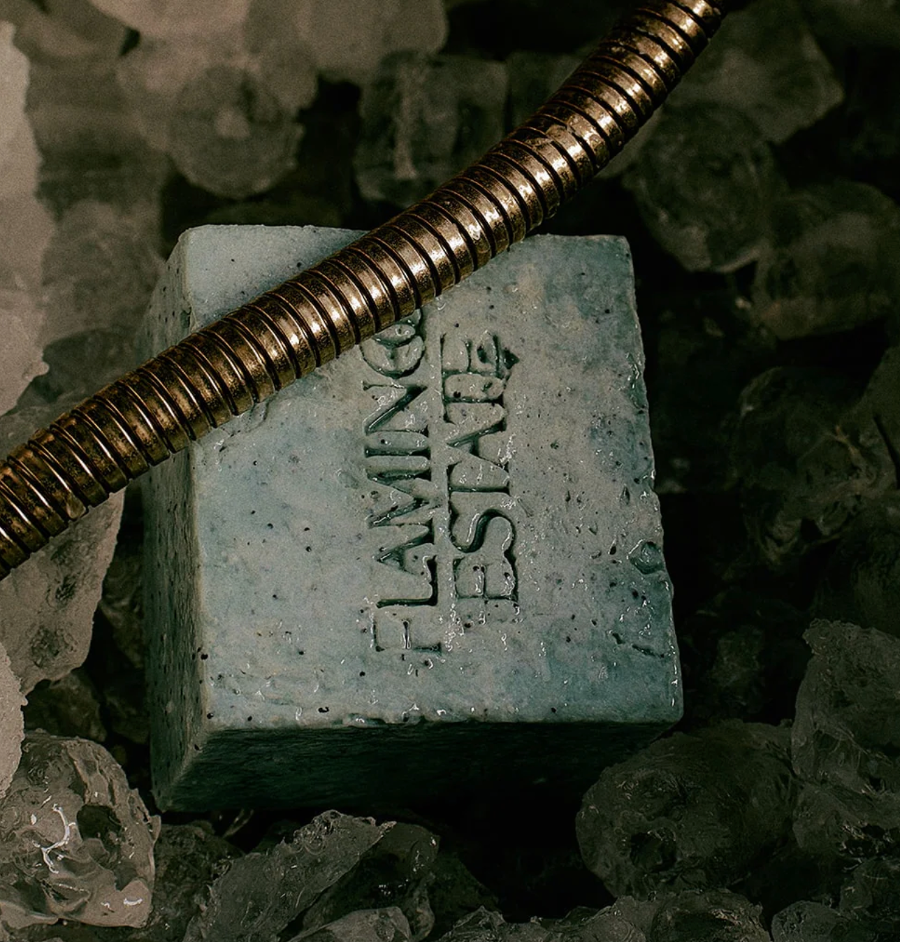 Exfoliating Peppermint Soap Brick