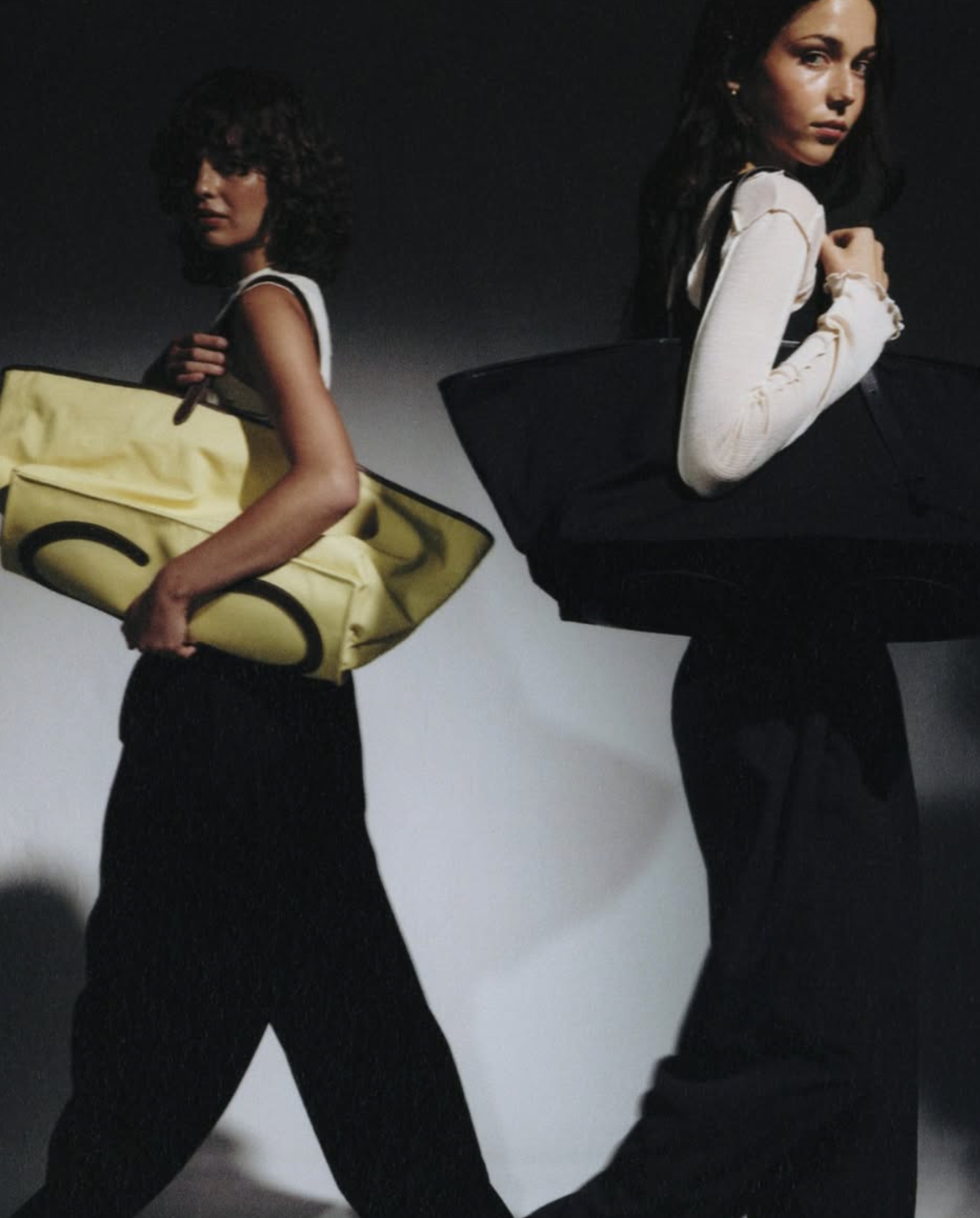 Leonora Weekend Canvas Carryall in Ink
