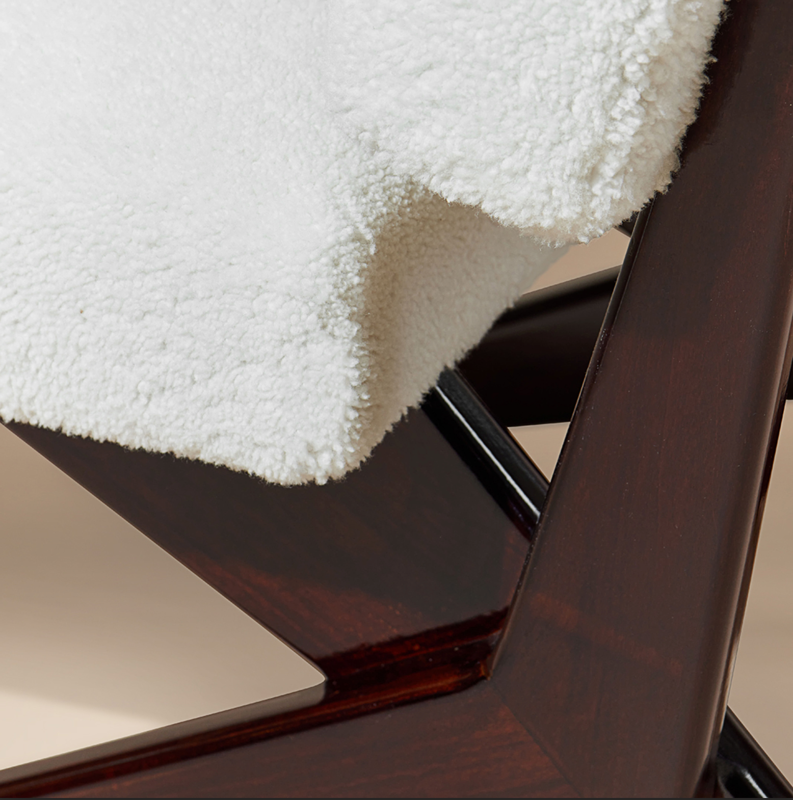 Blu Armchair - Lambswool