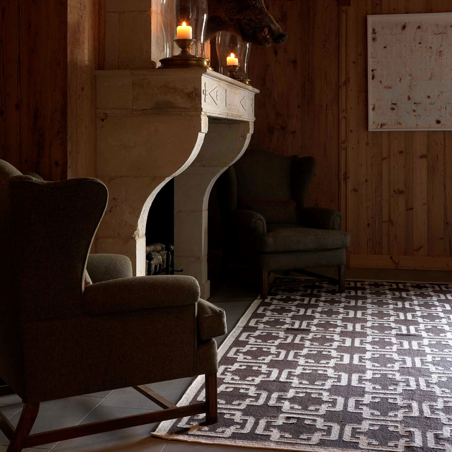 Logo Medium Kilim Rug
