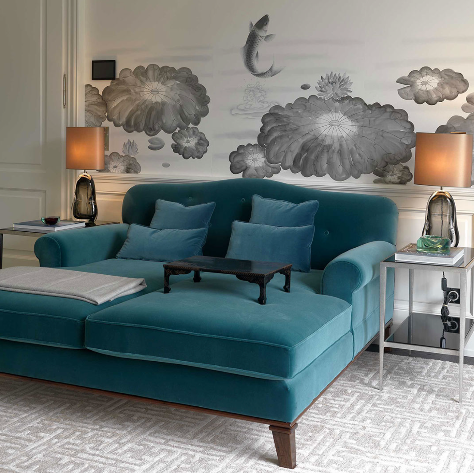 Greca Mono Rug
