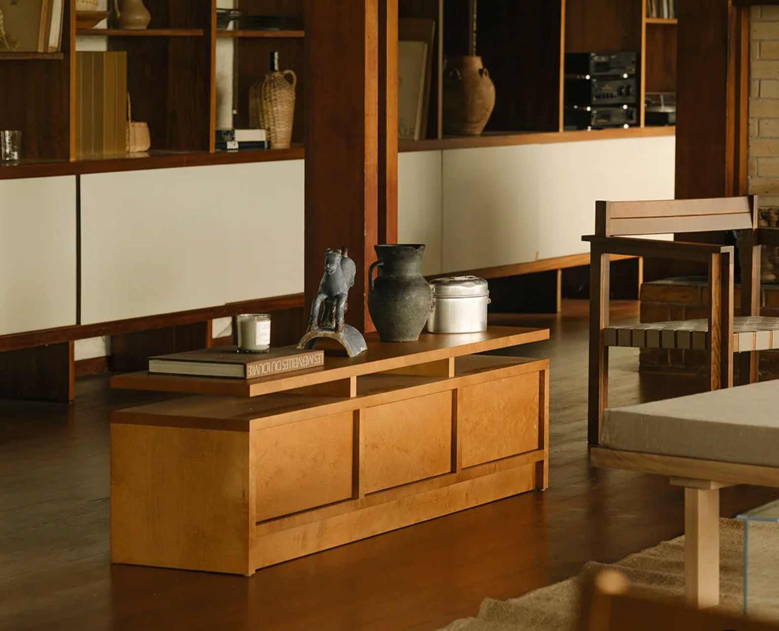 Ratio Console | Warm Brown Birch