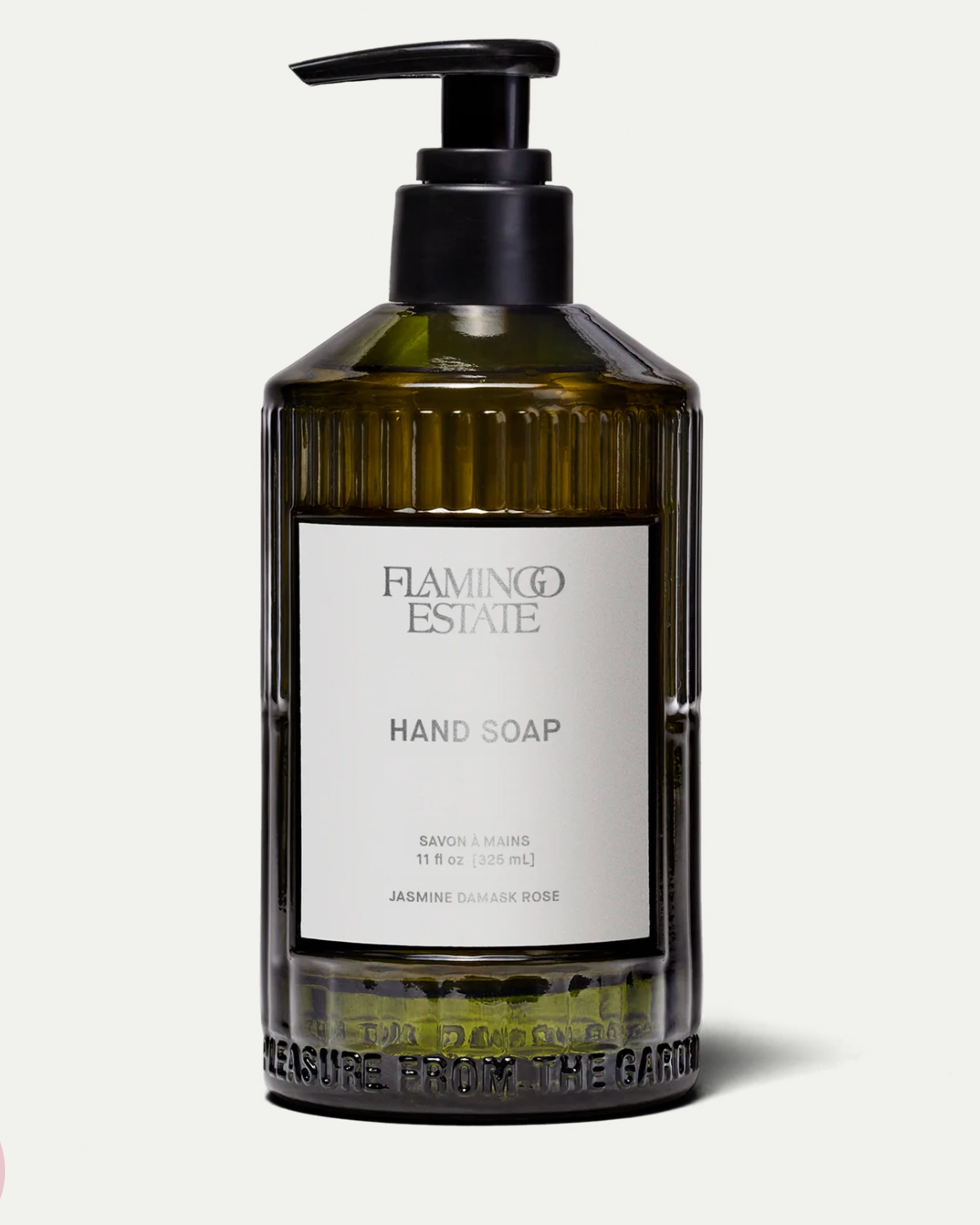 Jasmine Damask Rose Glass Hand Soap