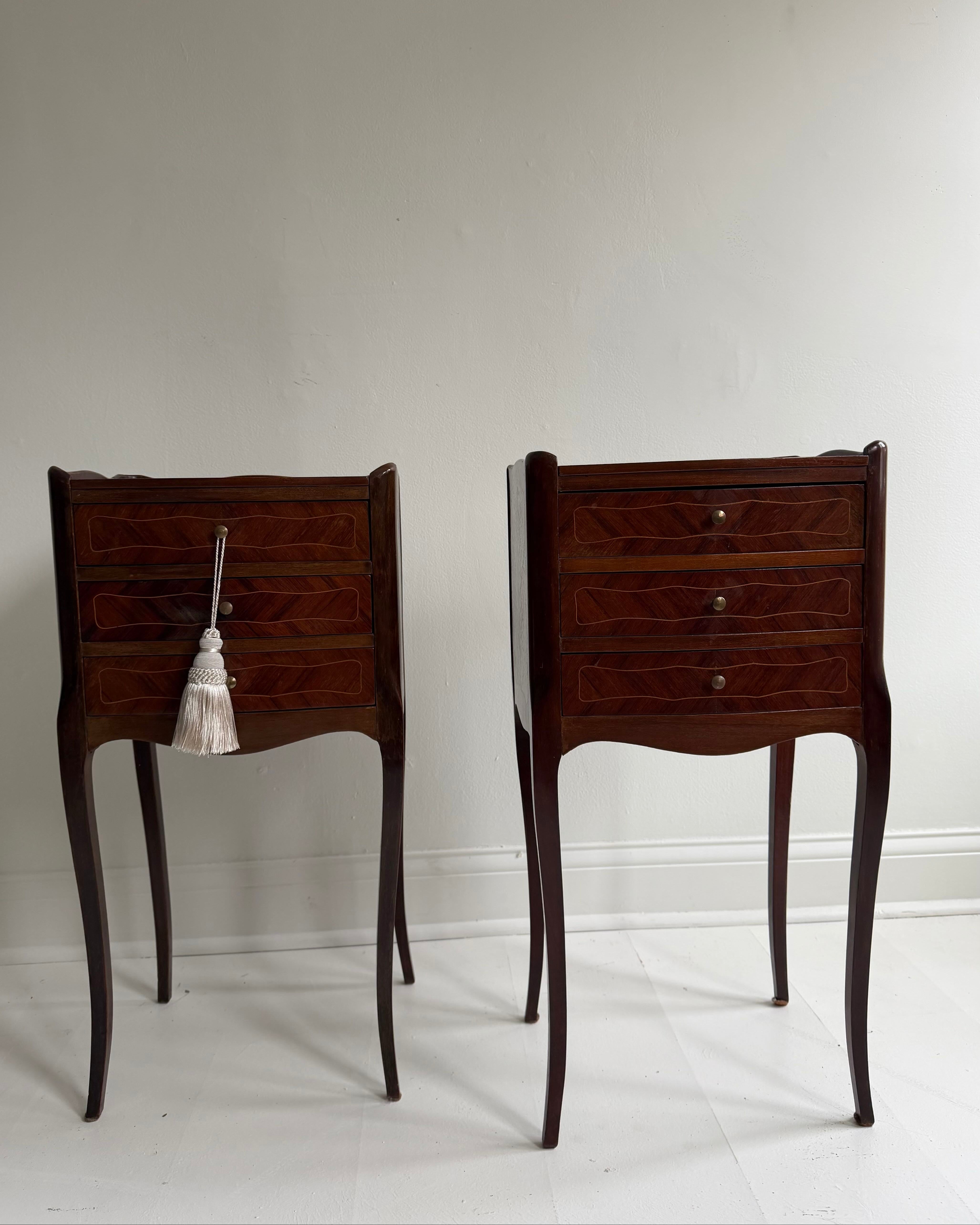 Pair of Antique Nightstands