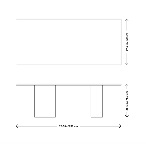 Slon Rectangle Table
