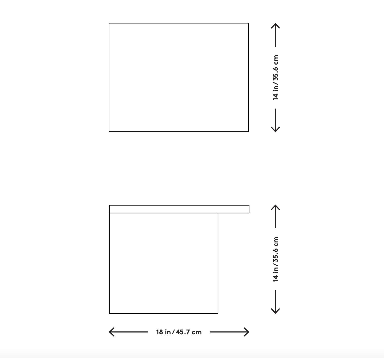Slon Side Table, Asymmetrical