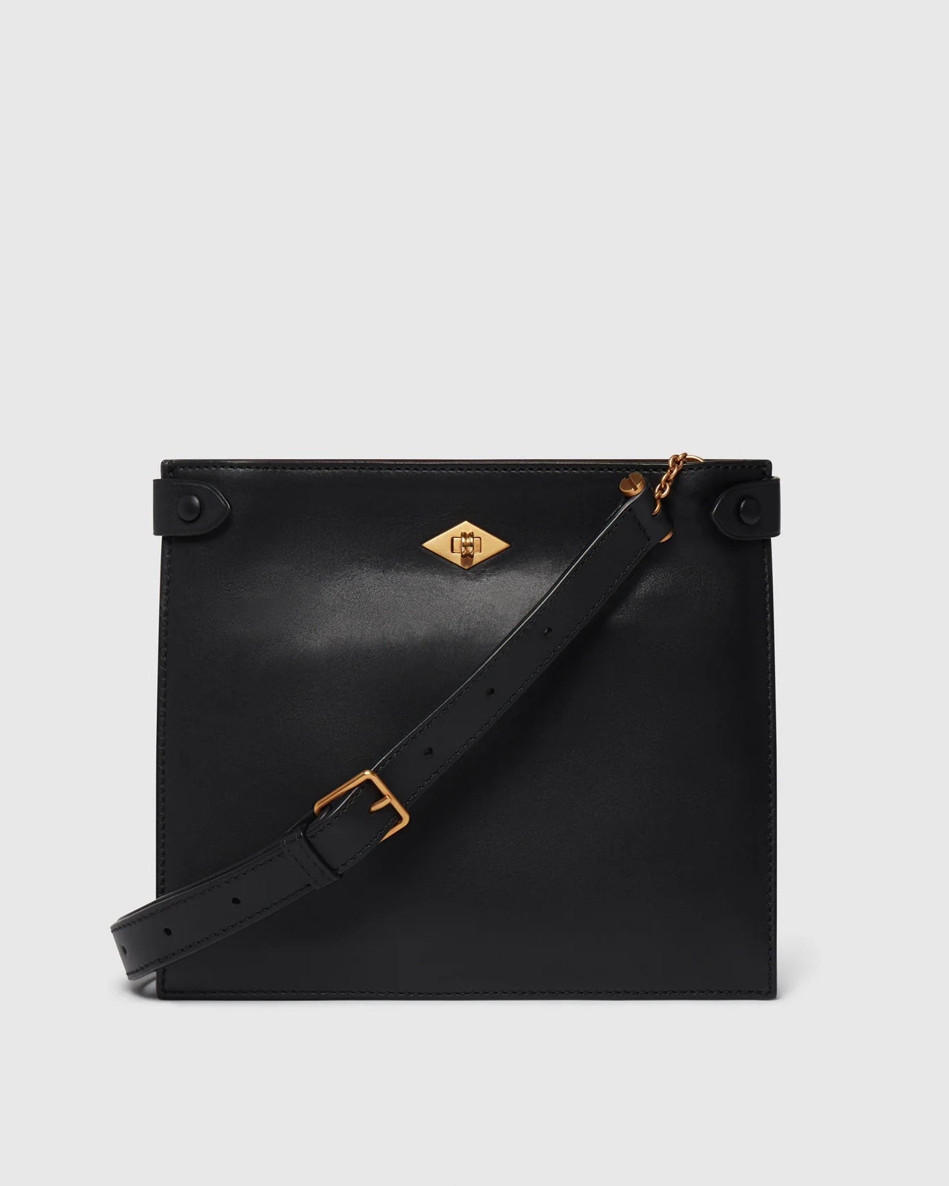 Stowaway Crossbody in Atelier Calfskin Black