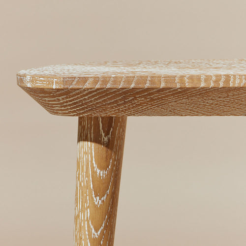 Y Side Table - Pickled Oak