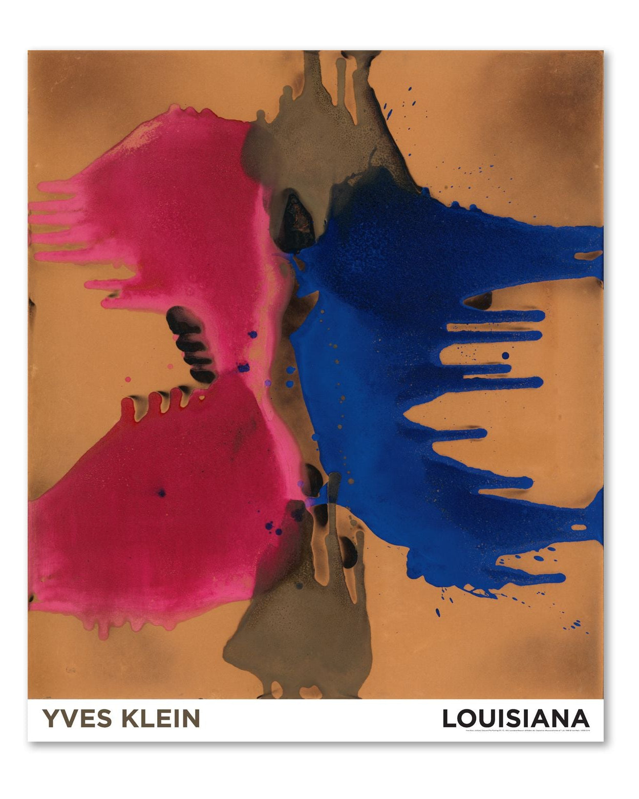 Yves Klein – Fire Color - FC 17 (1962)